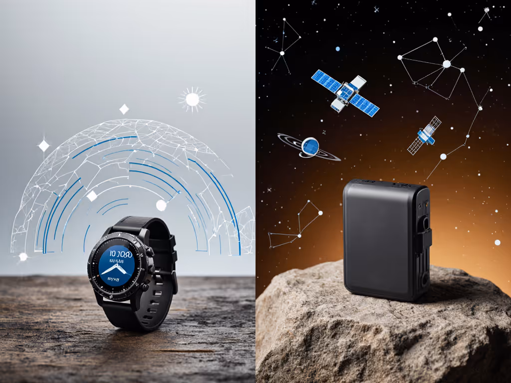 GPS watch versus satellite messenger infrastructure comparison