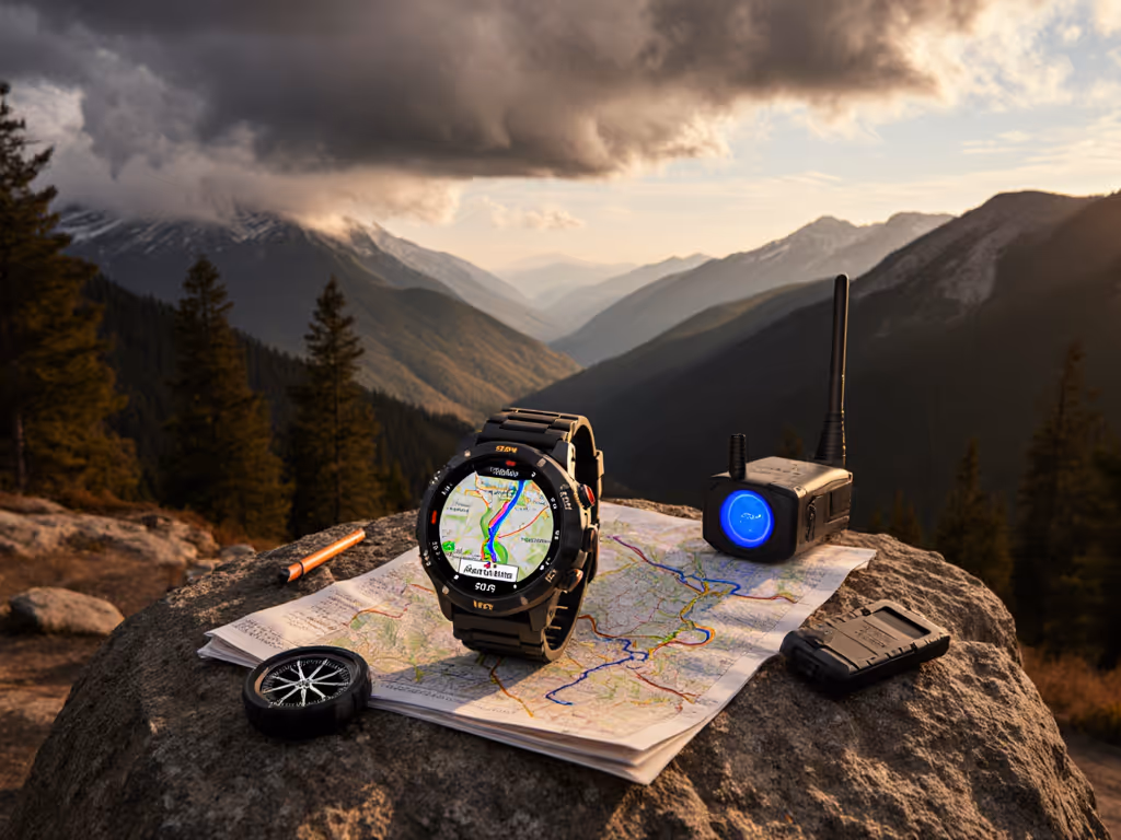 GPS Watch Safety Features: What Works When You're Off-Grid