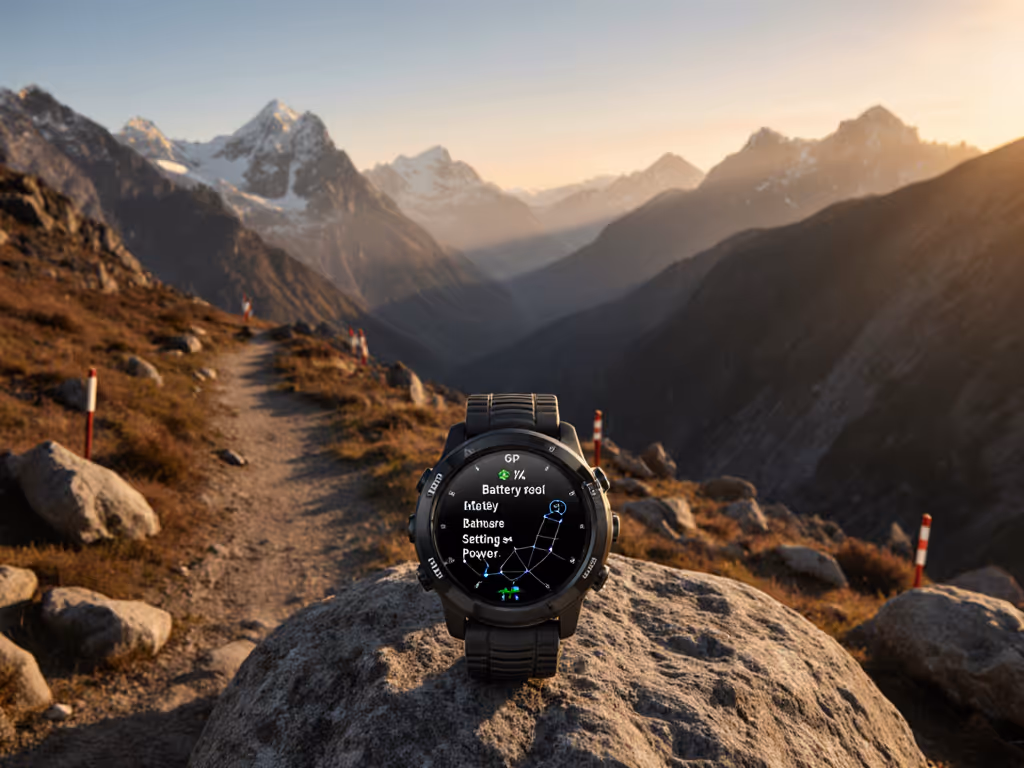 GPS Watch Battery Optimization for Ultra Running